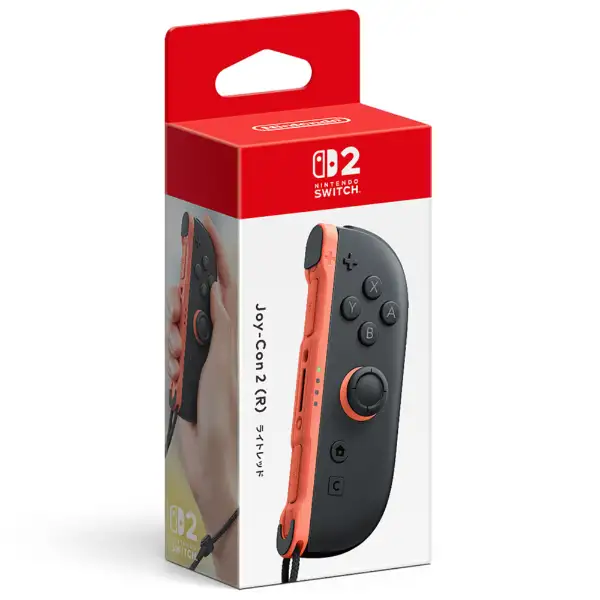 【純正】 Joy-Con 2 (R) ライトレッド BEE-A-JRKCA 【Switch 2】
